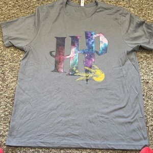 Bella Canvas Kids' Gray Tee with Galaxy HP Design